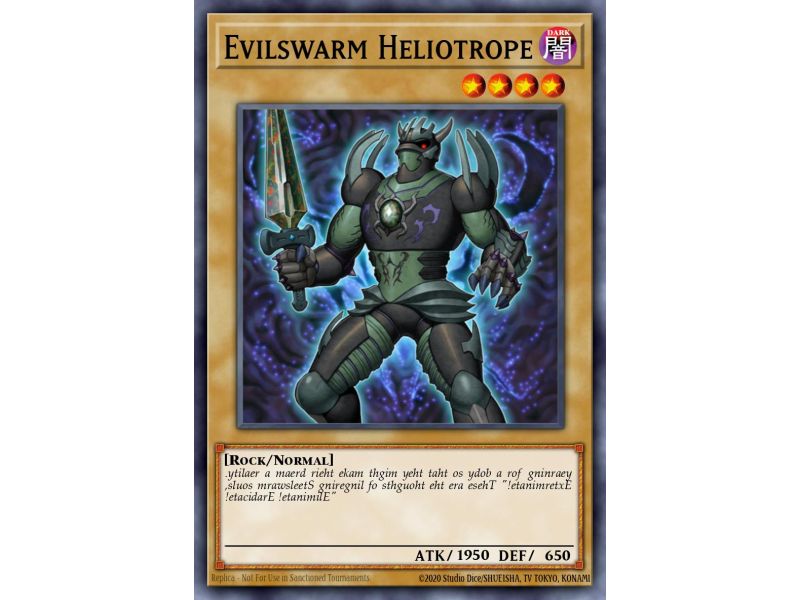 Evilswarm Heliotrope (Super Rare)
