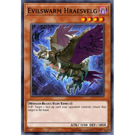 Evilswarm Hraesvelg (Super Rare)