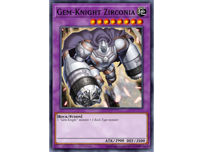 Gem-Knight Zirconia (Super Rare)