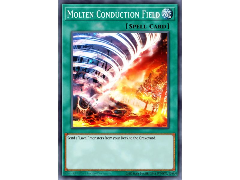 Molten Conduction Field (Secret Rare)