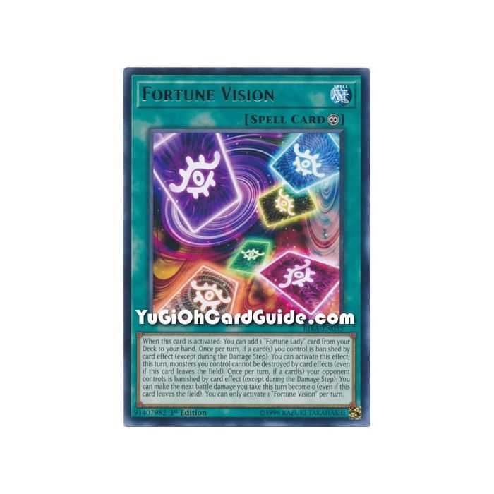 Fortune Vision (Rare) – Rising Rampage | Carta YUGIOH en México