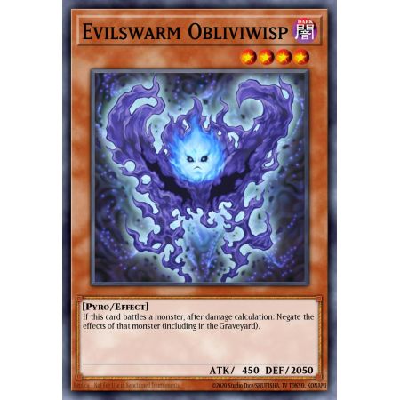 Evilswarm Obliviwisp (Super Rare)
