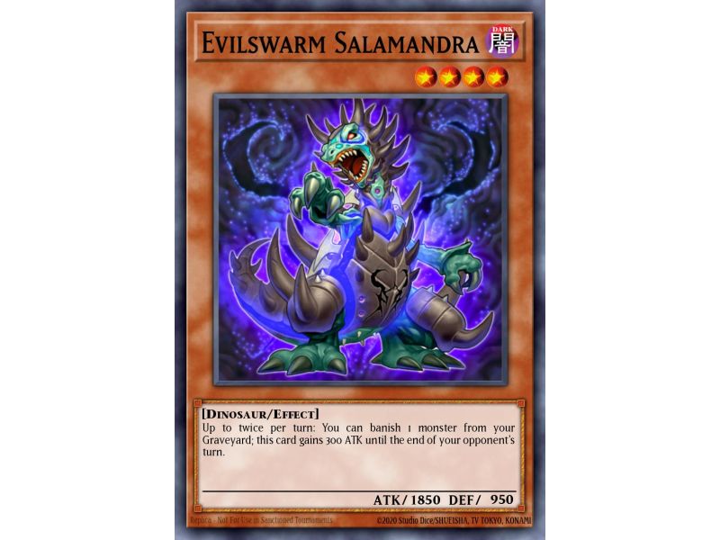 Evilswarm Salamandra (Super Rare)