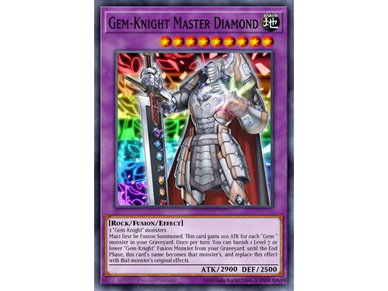 Gem-Knight Master Diamond (Secret Rare)