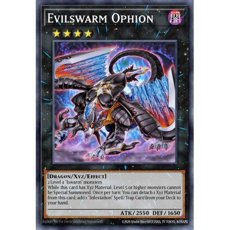 Evilswarm Ophion (Secret Rare)