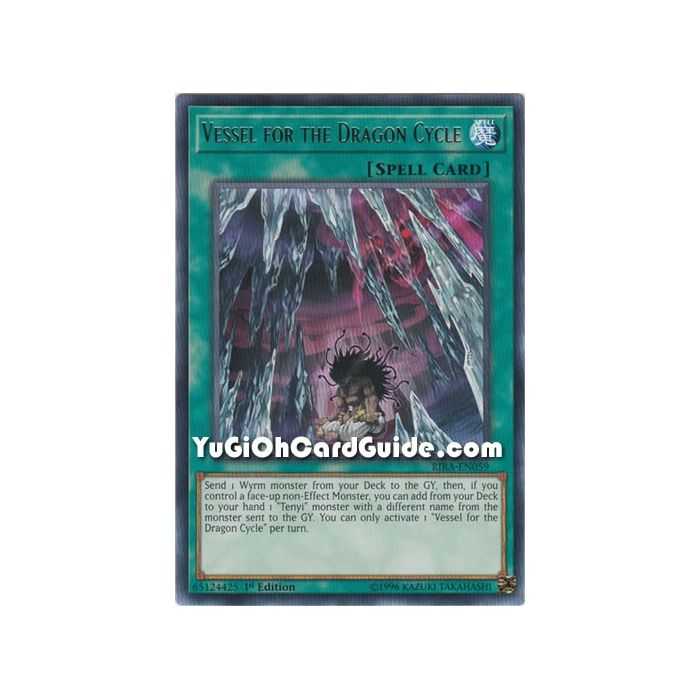 Vessel for the Dragon Cycle (Rare) – Rising Rampage | Carta YUGIOH en México