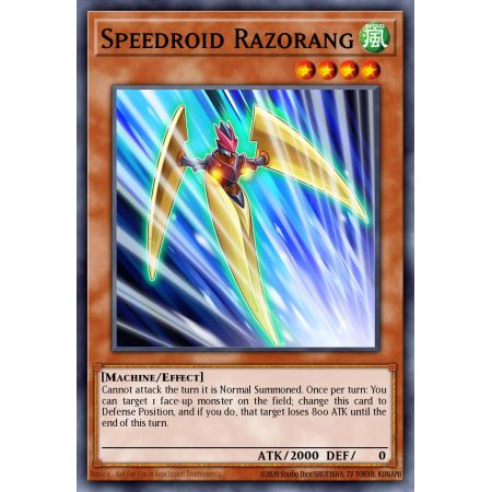 Speedroid Razorang (Rare)