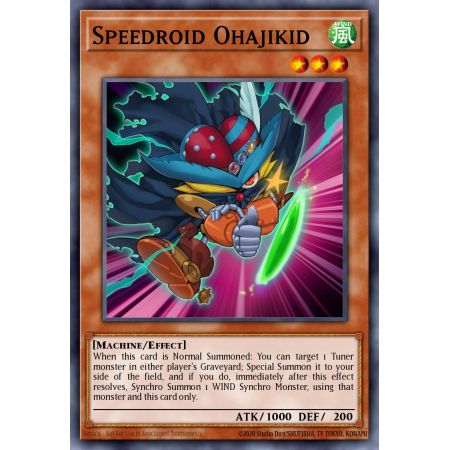 Speedroid Ohajikid (Rare)
