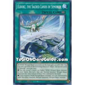 Elborz, the Sacred Lands of Simorgh (Common) – Rising Rampage | Carta YUGIOH en México
