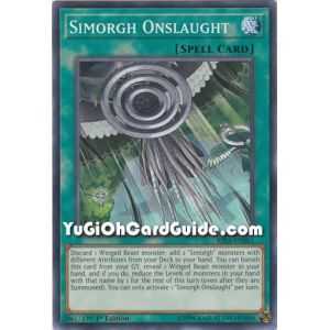 Simorgh Onslaught (Common) – Rising Rampage | Carta YUGIOH en México