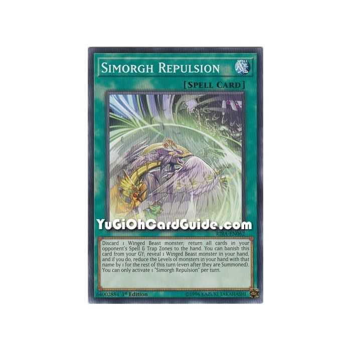 Simorgh Repulsion (Common) – Rising Rampage | Carta YUGIOH en México