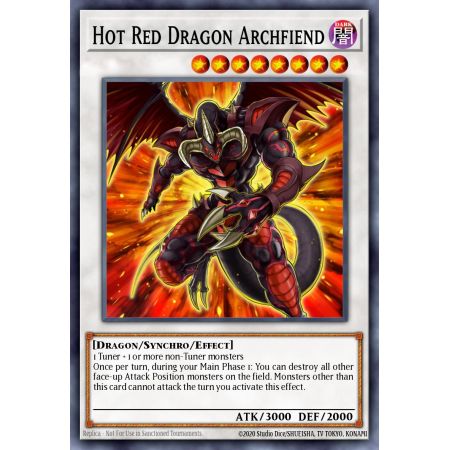Hot Red Dragon Archfiend (Super Rare)