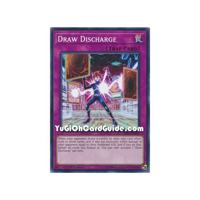 Draw Discharge (Common) – Rising Rampage | Carta YUGIOH en México