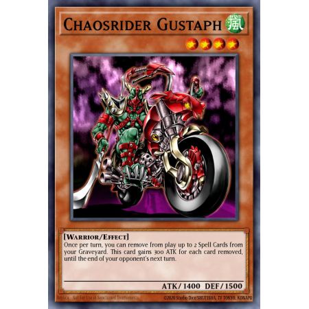 Chaosrider Gustaph (Super Rare)