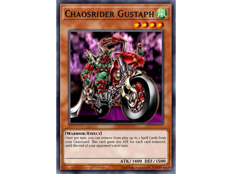 Chaosrider Gustaph (Super Rare)