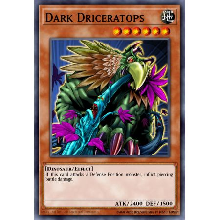 Dark Driceratops (Rare)