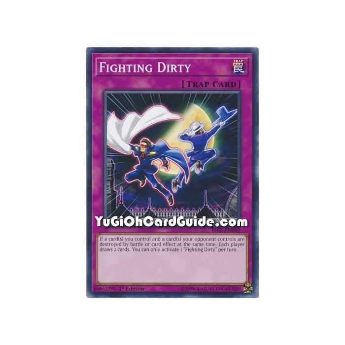 Fighting Dirty (Common) – Rising Rampage | Carta YUGIOH en México
