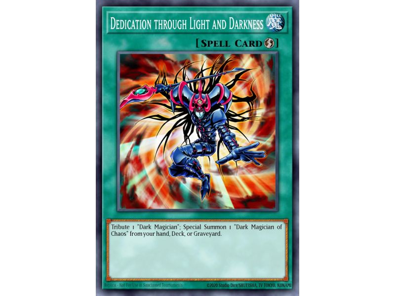 Dedication through Light and Darkness (Super Rare)