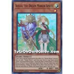 Ikelos, the Dream Mirror Sprite (Ultra Rare) – Rising Rampage | Carta YUGIOH en México