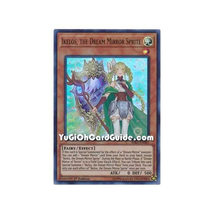 Ikelos, the Dream Mirror Sprite (Ultra Rare) – Rising Rampage | Carta YUGIOH en México