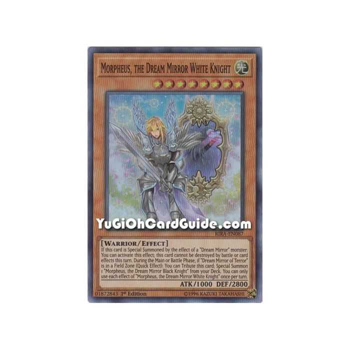 Morpheus, the Dream Mirror White Knight (Super Rare) – Rising Rampage | Carta YUGIOH en México