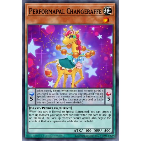 Performapal Changeraffe (Common)