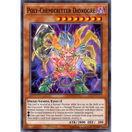 Poly-Chemicritter Dioxogre (Rare)