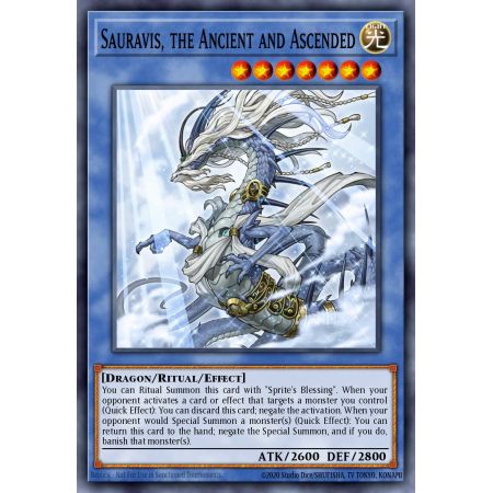 Sauravis, the Ancient and Ascended (Secret Rare)
