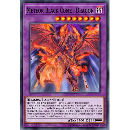 Meteor Black Comet Dragon (Ultra Rare)