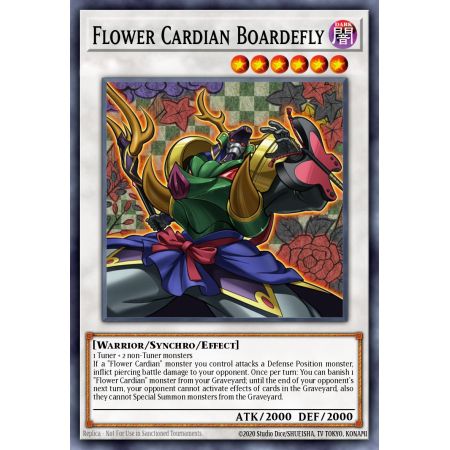Flower Cardian Boardefly (Rare)