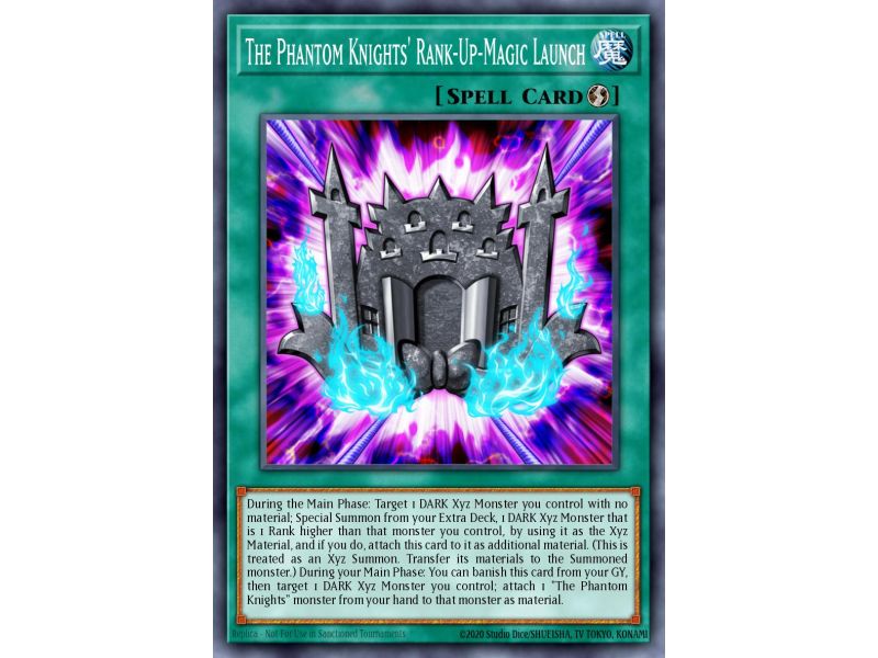 The Phantom Knights' Rank-Up-Magic Launch (Super Rare)