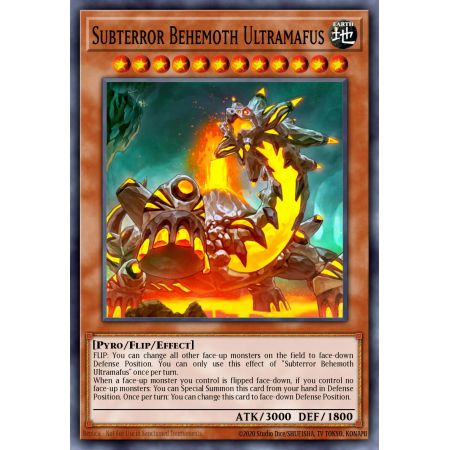 Subterror Behemoth Ultramafus (Ultra Rare)