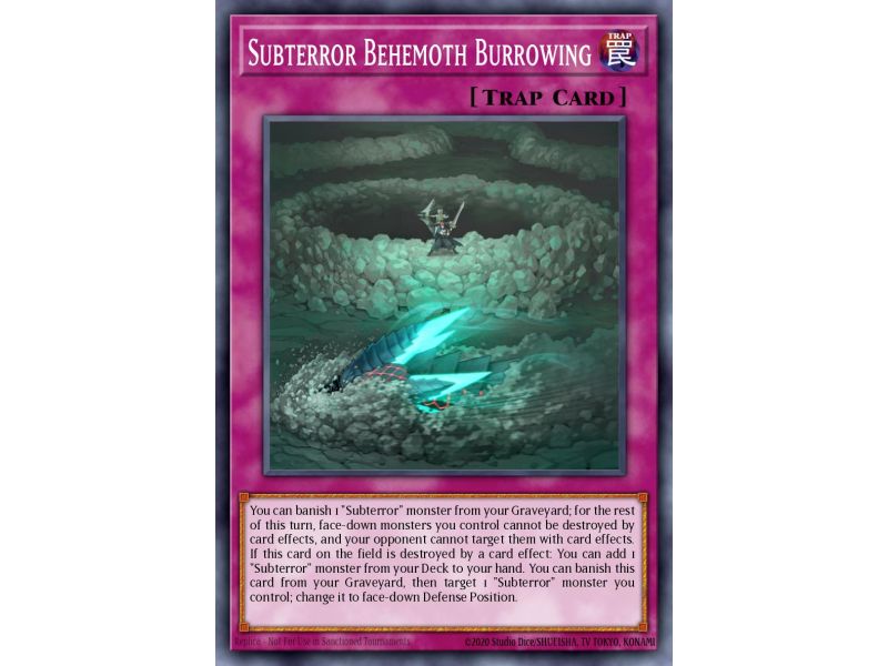 Subterror Behemoth Burrowing (Rare)