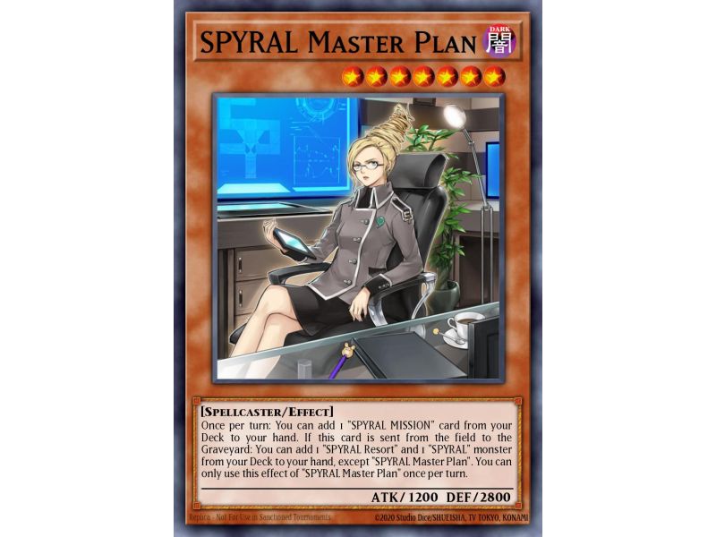 SPYRAL Master Plan (Super Rare)
