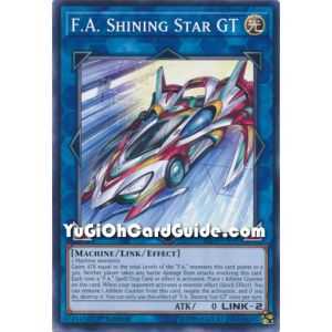 F.A. Shining Star GT – Rising Rampage | Carta YUGIOH en México