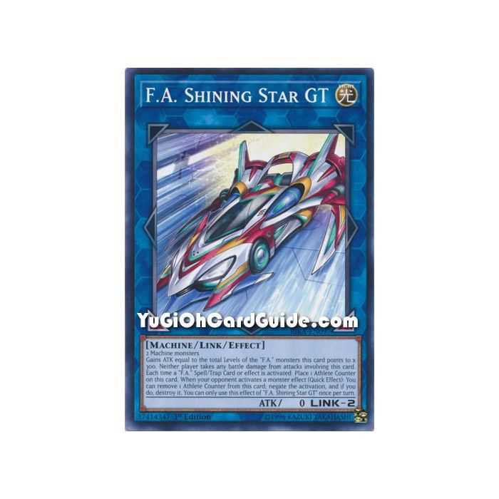F.A. Shining Star GT – Rising Rampage | Carta YUGIOH en México