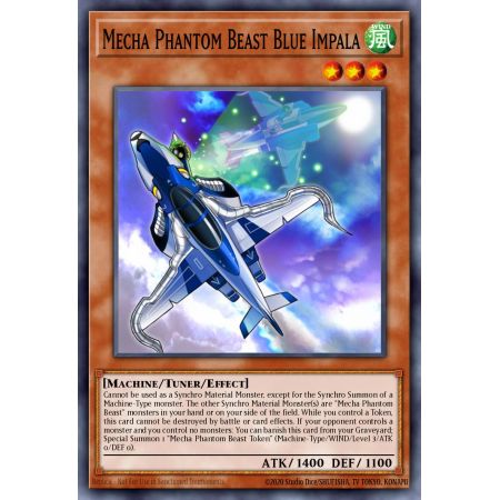 Mecha Phantom Beast Blue Impala (Ultra Rare)
