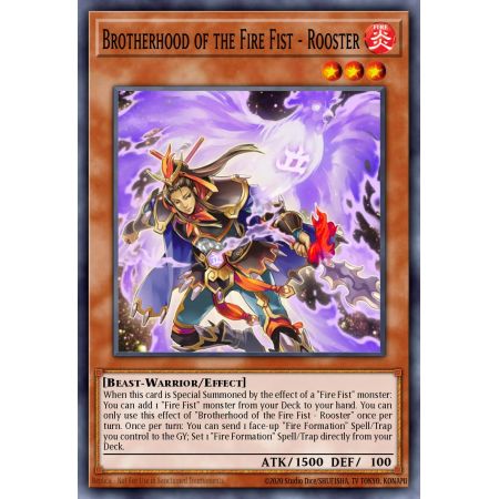 Brotherhood of the Fire Fist - Rooster (Secret Rare)