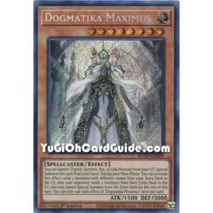 Dogmatika Maximus (Secret Rare) – Rise of the Duelist | Carta YUGIOH en México