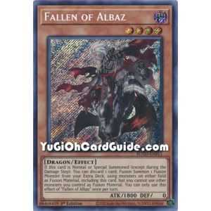 Fallen of Albaz (Secret Rare) – Rise of the Duelist | Carta YUGIOH en México