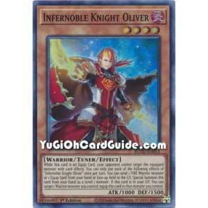 Infernoble Knight Oliver (Super Rare) – Rise of the Duelist | Carta YUGIOH en México