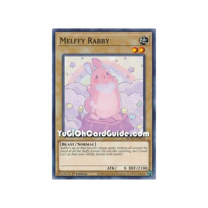 Melffy Rabby (Common) – Rise of the Duelist | Carta YUGIOH en México