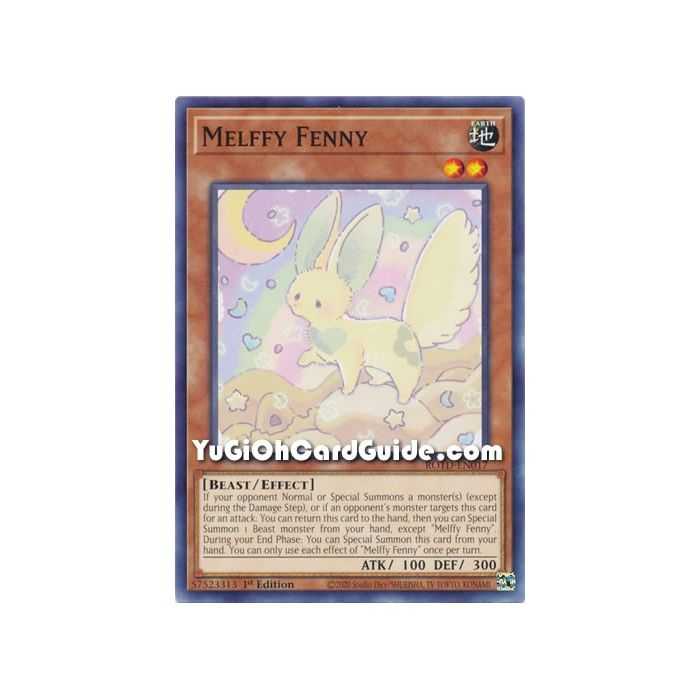Melffy Fenny (Common) – Rise of the Duelist | Carta YUGIOH en México