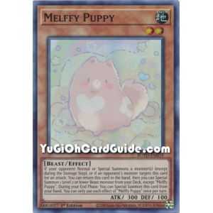 Melffy Puppy (Super Rare) – Rise of the Duelist | Carta YUGIOH en México