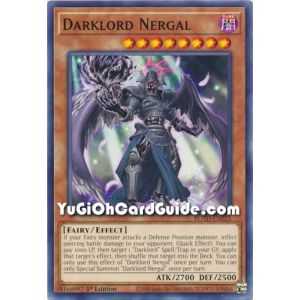 Darklord Nergal (Common) – Rise of the Duelist | Carta YUGIOH en México