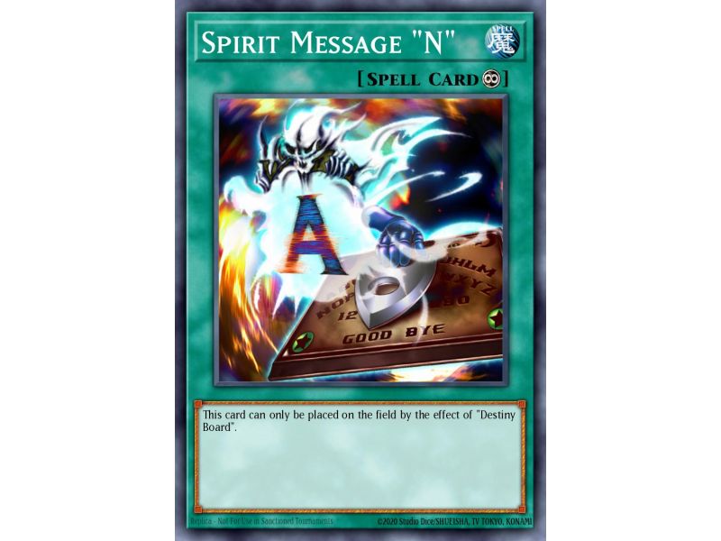 Spirit Message "N" (Rare)
