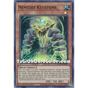 Nemeses Keystone (Super  Rare) – Rise of the Duelist | Carta YUGIOH en México