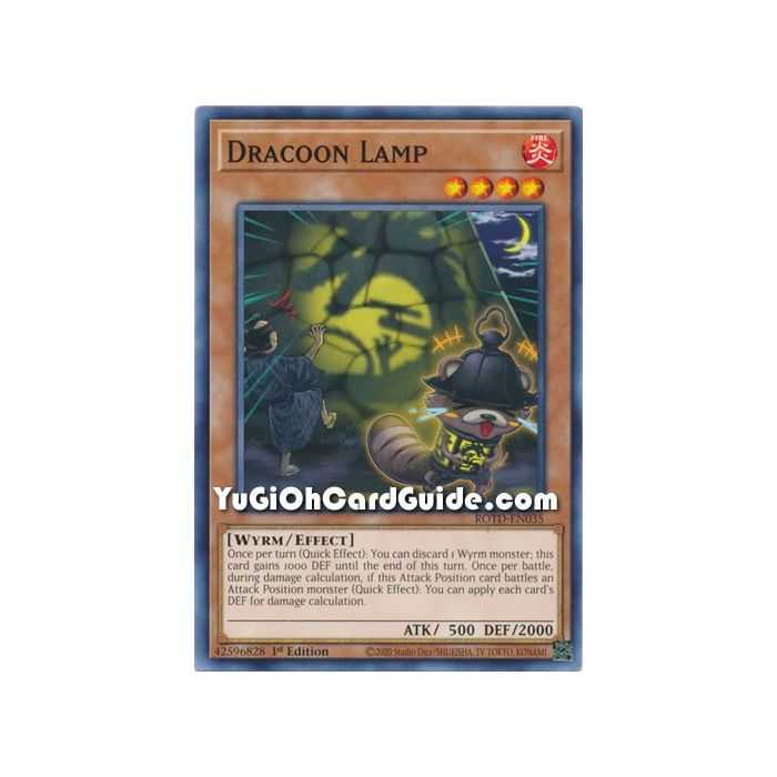Dracoon Lamp (Common) – Rise of the Duelist | Carta YUGIOH en México