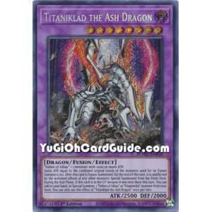 Titaniklad the Ash Dragon (Secret Rare) – Rise of the Duelist | Carta YUGIOH en México