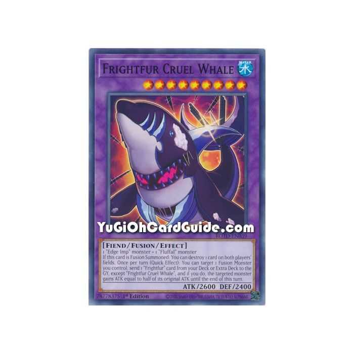 Frightfur Cruel Whale (Common) – Rise of the Duelist | Carta YUGIOH en México
